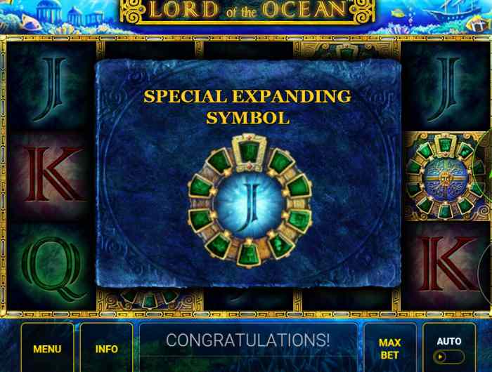 Lord of the Ocean: freespins Фриспины автомата Лорд Океанов